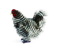 Japanese Chicken Plush Soft Toy by Hansa. 30cm. 6479