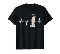 Japanese Chin Heartbeat Dog Lover T-Shirt
