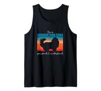 Japanese Chin Love: You Wouldnt Understand Humor Design Tank Top
