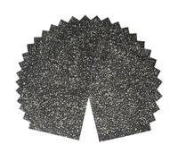 Japanese Chiyogami Washi Origami Paper, 6" x 6", 30 Sheets, Made in Japan, (Black x Haku)