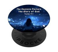 Japanese Christian Anime - Psalms 19:1 The Heavens Declare PopSockets Adhesive PopGrip