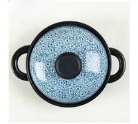 Japanese Clay Pot For Cooking With Lid - Ceramic Casserole Dish & Korean Stone Pot Alternative - Durable Earthenware Nabe Cookware For Rice, Stew & Miso Soup (Non-stick Glaze)(C,2.5L)