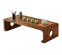 Japanese Coffee Table - Retro Low Zen Tea Table for Living Room, Bay Window, Meditation - Compact Size 70x40x30cm - Perfect for Cozy Spaces