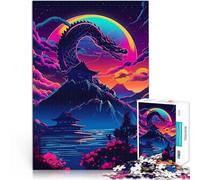Japanese Colorful Dragon2000 Adult Pieces Jigsaw Puzzle Challenging Game and Family Play Enhance love between couples 70x100cm