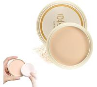 Japanese Concealing & Setting Soy Milk Powder, Concealing And Setting Soy Milk Powder, Long Lasting Coverage Smoothing & Oil Control, for All Skin (Ivory)