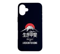 Japanese Concepts To Live By Ikigai - A Reason For Being Case for iPhone 16 Plus