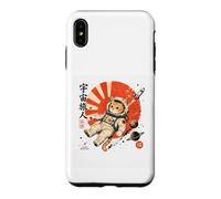 Japanese Cosmic Wanderer Space Cat Astronaut Case for iPhone XS Max