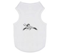 'Japanese Crane Bird' Pet Dog/Cat T-Shirt (PT00135173)
