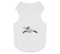 'Japanese Crane Bird' Pet Dog/Cat T-Shirt (PT00135175)