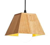 Japanese Creative,E27 Screw Ceiling Lighting Fixtures,Rubber Wood Personality Little Hanging Lamp,Bedroom Bookstore Restaurant Decoration Pendant Light