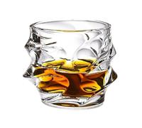 Japanese Crystal Whisky Glass, 320ml Whiskey Tasting Glasses Heavy Crystal Bar Glassware for Scotch Bourbon Rum Gin Water Cocktail, Gifts for Men