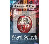 Japanese Culture Word Search Puzzle Book: Word Searches with Easy to Read Print about Japane, Japanese Culture, Japanese Traditions | 6x9 Inches, 110 ... - Gift for Holidays, Travel, and Free Time