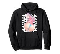 Japanese Cute Anime Lewd Kawaii Waifu Otaku Weeb Pullover Hoodie