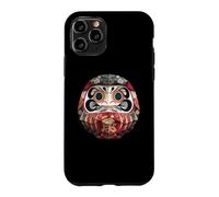Japanese Daruma Lucky Charm Origami Style Zen Art Case for iPhone 11 Pro