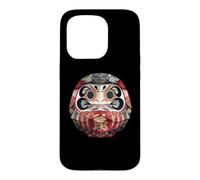 Japanese Daruma Lucky Charm Origami Style Zen Art Case for iPhone 15 Pro