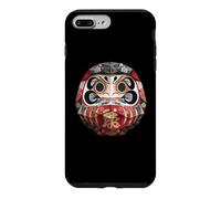 Japanese Daruma Lucky Charm Origami Style Zen Art Case for iPhone 7 Plus/8 Plus