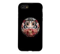 Japanese Daruma Lucky Charm Origami Style Zen Art Case for iPhone SE (2020) / 7/8