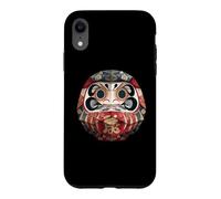 Japanese Daruma Lucky Charm Origami Style Zen Art Case for iPhone XR