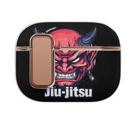 Japanese Demon Oni Mask Kabuki Jiu-jitsu Printed Case Compatible for Airpods Pro 2 Earbud Cases Earphone Protective Covers