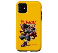Japanese Demon Spirit Oni Streetwear Samurai Anime Warrior Case for iPhone 11