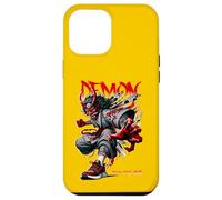 Japanese Demon Spirit Oni Streetwear Samurai Anime Warrior Case for iPhone 12 Pro Max