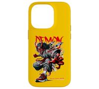 Japanese Demon Spirit Oni Streetwear Samurai Anime Warrior Case for iPhone 14 Pro