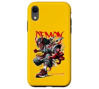 Japanese Demon Spirit Oni Streetwear Samurai Anime Warrior Case for iPhone XR