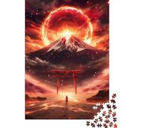 Japanese Desert Firestorm 1000 Piece Jigsaw Puzzle for Adults, 70x50cm/1000pcs, Screen-Free Leisure, Focused Puzzle Time And Time at Home