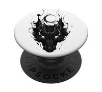 Japanese Dragon Japanese Warrior Asian Retro 80’s Style PopSockets Adhesive PopGrip