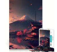 Japanese Dream 1000 Piece Jigsaw Puzzles for Adults Jigsaw Mental Boost Precise Edge Fun Challenge Xmas Idea (38x52cm)