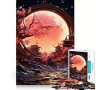 Japanese Dreamland 1000 Piece Jigsaw Puzzles for Teenagers Jigsaw Memory Build True Detail Playful Challenge (38x52cm)