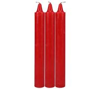 Japanese Drip Candles - 3 Pack - Red by Doc Johnson