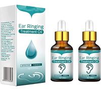 Japanese Ear Ringing Treatment Oil - 2022 Best Ear Ringing Remedy Drops, Ear Wax Removal Oil & Cleaner, Ear Wax Softener Ear Soothing Drops (2Pcs)