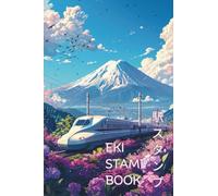 Japanese Eki Stamp Book: Passport-Sized Book for Japan Train Station Stamps 駅 ス タ ン プ: Eki Stampu JR (Japanese Travel Stamps)