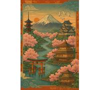 Japanese Eki Stamp Book: Start your own Japan stamp collection with this Durable Travel Diary. 100+ pages for Railway & Tourist Attraction Stamp Collecting across all Japan.