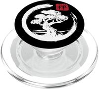 Japanese Enso Circle Bonsai Tree Zen Master Buddha PopSockets PopGrip for MagSafe