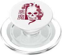 Japanese Evil Spirit Demon Art Yokai Skull Devil Harajuku PopSockets PopGrip for MagSafe