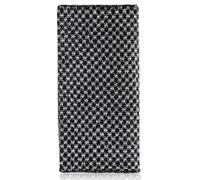 Japanese Exfoliating Towel, Body Extra Long Washcloth, Deep 3D Exfoliating Body Scrubber for Men Women Exfoliation, Scrubbing Brush Loofah Exfoliator (Black)
