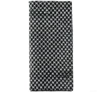 Japanese Exfoliating Towel Body Scrubber for Smooth Skin Deep Cleaning Shower Cloth Dead Skin Removal Long Bath Sponge Net(Black)