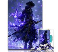 Japanese Female Ninja Warrior Adult Jigsaws 2000 Pieces Difficult,Help The Brain Exercise Addictive Toys to Cultivate Patience Great Gift 70x100cm