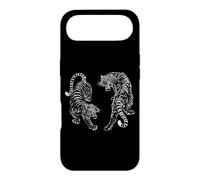 Japanese Fighting Tigers Vintage Tattoo Retro Tiger Lover Case for iPhone Air