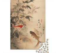 Japanese Fish 4 1000 Piece Jigsaw Puzzle, 52x38cm/1000pcs, for Adults, Screen-Free Leisure, Weekend Downtime And Year-Round Leisure