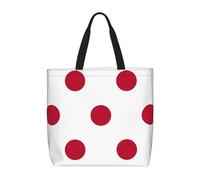 Japanese Flag Basic Models Tote Bag With Zipper With Inner Pockets,Laptop Work Tote Bag For Sport,Travel