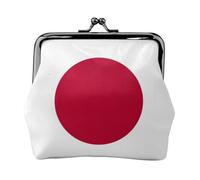 Japanese Flag Coin Purses, Change Purse Wallets, For Festivals And Special Occasions, Black, One Size, Art Deco