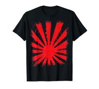 Japanese Flag Dripping Rising Sun Flare T-Shirt