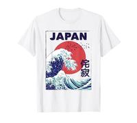 Japanese Flag Graphic Japan Souvenir The Great Wave T-Shirt
