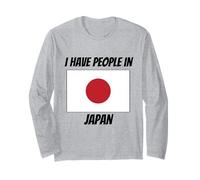 Japanese Flag I Have People in Japan Long Sleeve T-Shirt
