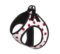 Japanese flag Print Dog Harness and Leash Set,Breathable Adjustable Escape Proof Vest for Cats Dogs