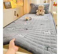 Japanese Floor Futon Mattress Futon Roll Up Foldable Sleeping Mattress Mat Pad Folding Mat Single Use Bedroom Dorm Camping Mattress Single Use Lightweight and portable,F,120 * 200cm