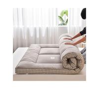 Japanese Floor Futon Mattress, Thicken Roll Up Mattress Floor Bed Tatami Foldable Soft Pressure Reducing Breathable Double Futon Mattress Student Dormitory Home Mattress